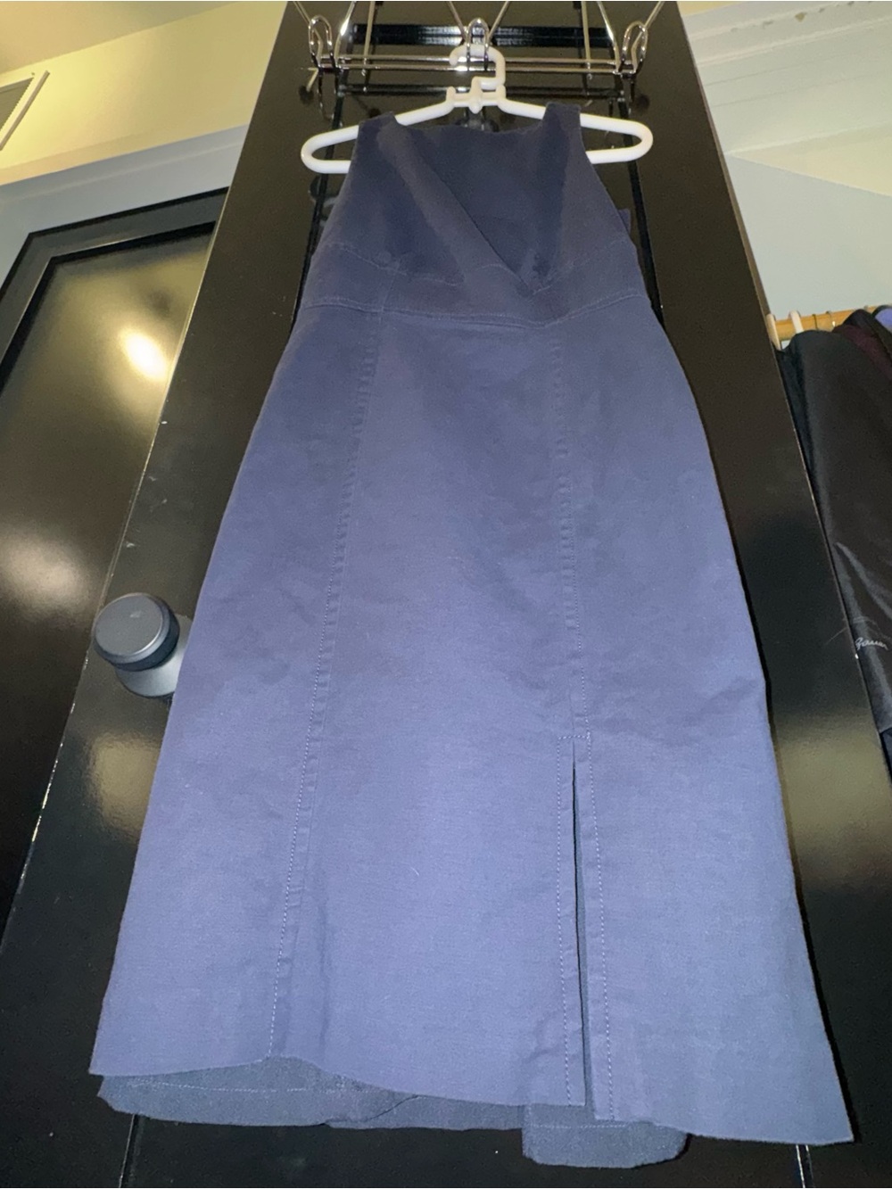 Ann Taylor Dark Navy Structured Dress